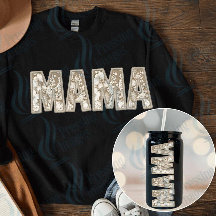 DTF 3825 Lace Mama - Pressing Images