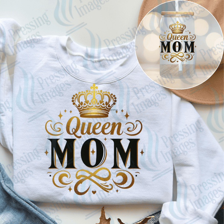 DTF 3840 Queen Mom - Pressing Images