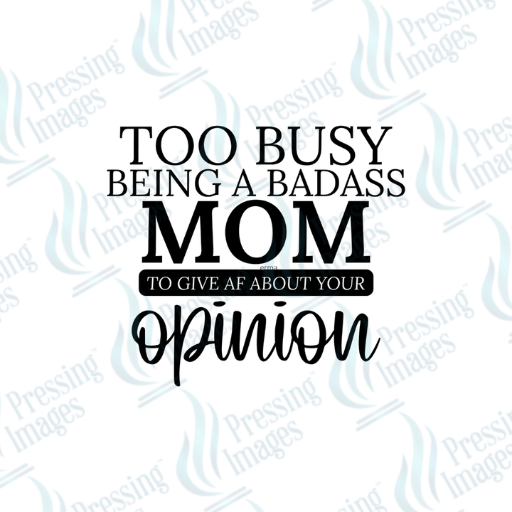 DTF 3847 Too Busy - Pressing Images