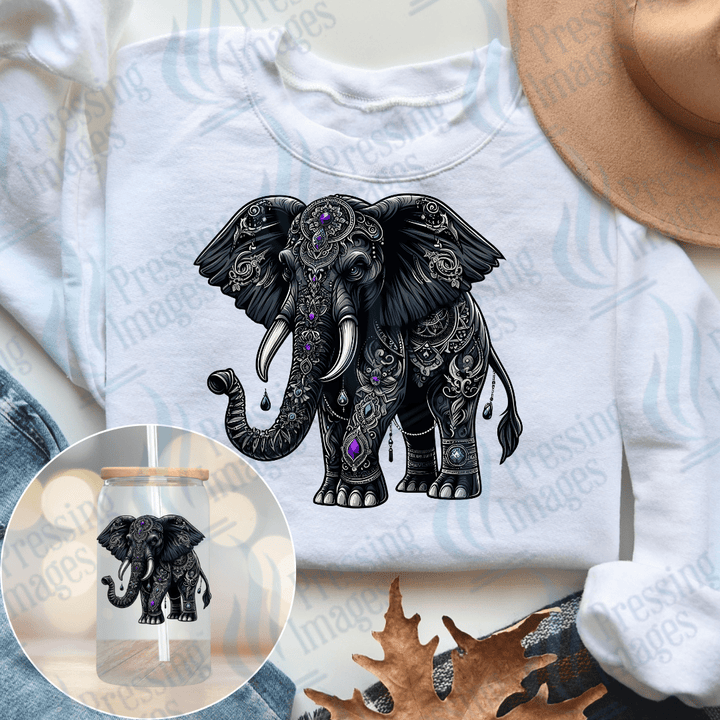 DTF 3868 Elephant - Pressing Images