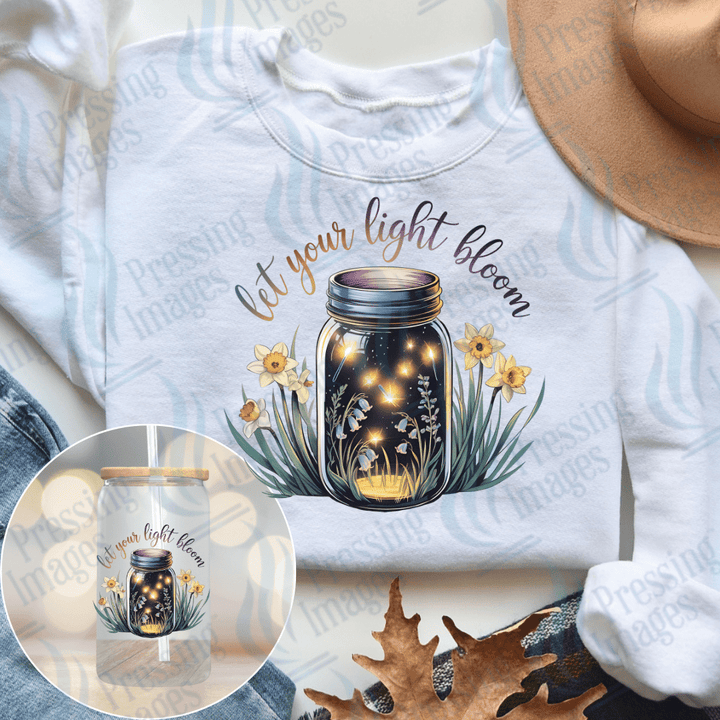 DTF 3870 Let Your Light Shine - Pressing Images