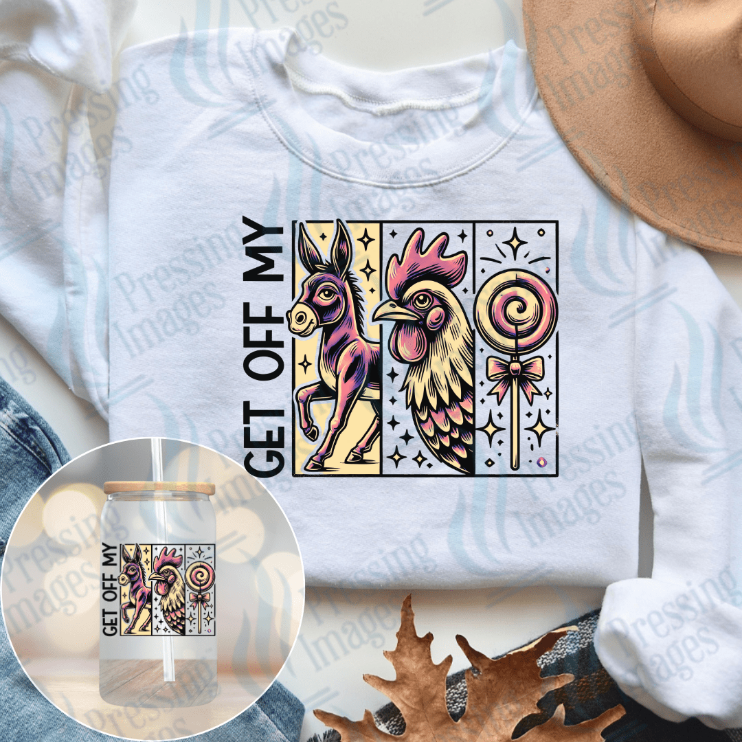 DTF 3872 Get Off My - Pressing Images