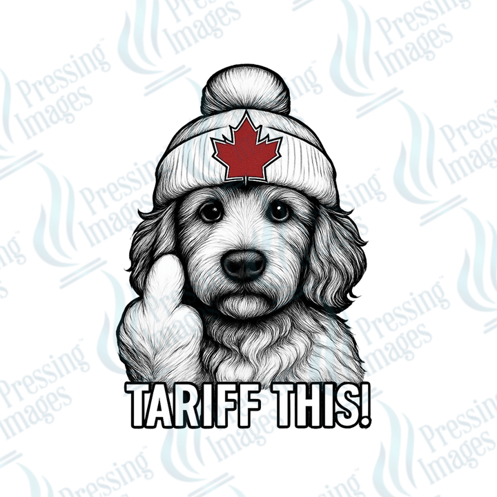 DTF 3880 Tariff This Dog - Pressing Images