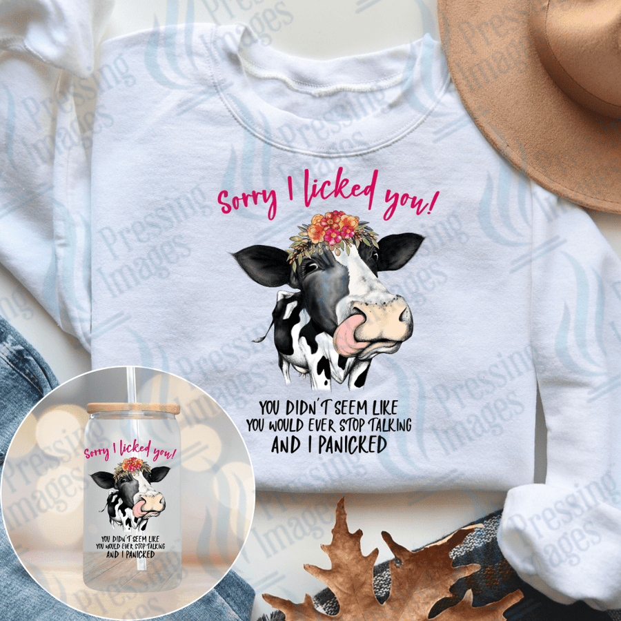 DTF 3884 Sorry I Licked You - Pressing Images