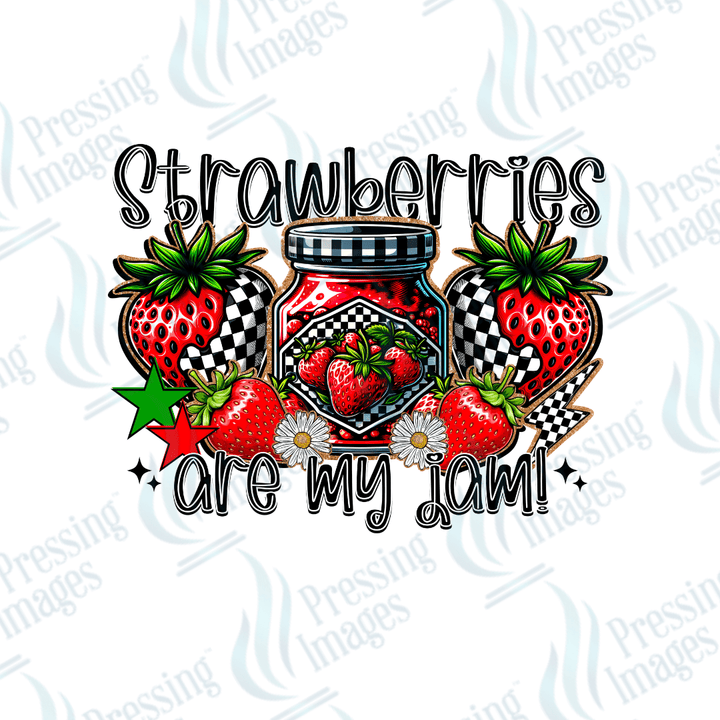 DTF 3885 Strawberry Jam - Pressing Images