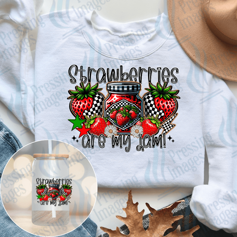 DTF 3885 Strawberry Jam - Pressing Images
