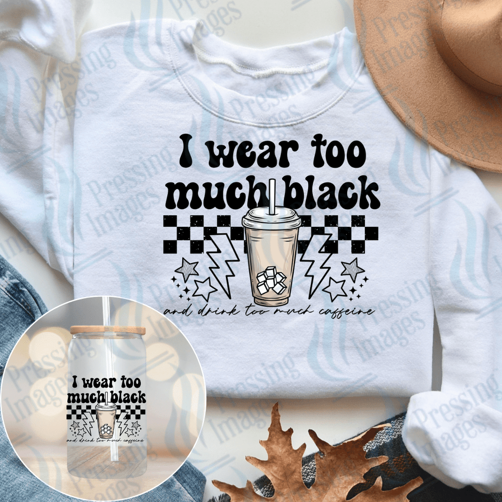 DTF 3888 Too Much Black - Pressing Images