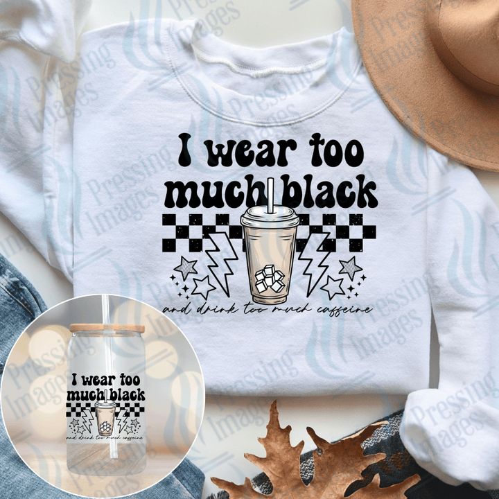DTF 3888 Too Much Black - Pressing Images