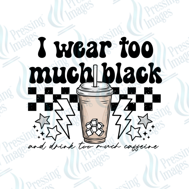 DTF 3888 Too Much Black - Pressing Images