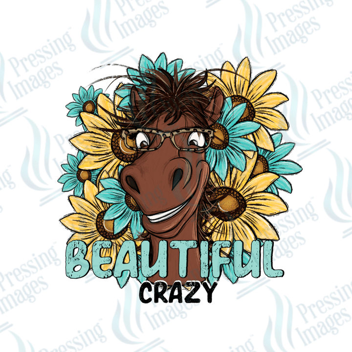 DTF 3889 Beautiful Crazy - Pressing Images