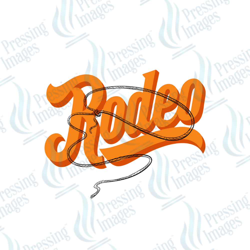 DTF 3895 Rodeo - Pressing Images