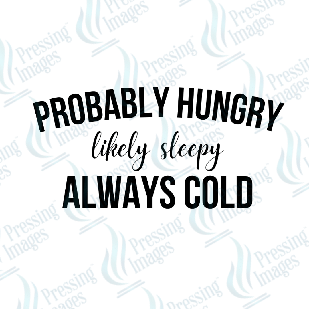 DTF 3910 Probably Hungry - Pressing Images