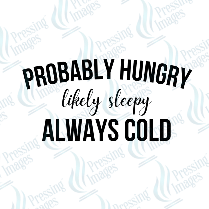 DTF 3910 Probably Hungry - Pressing Images