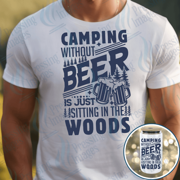 DTF 3927 Camping Without Beer - Pressing Images