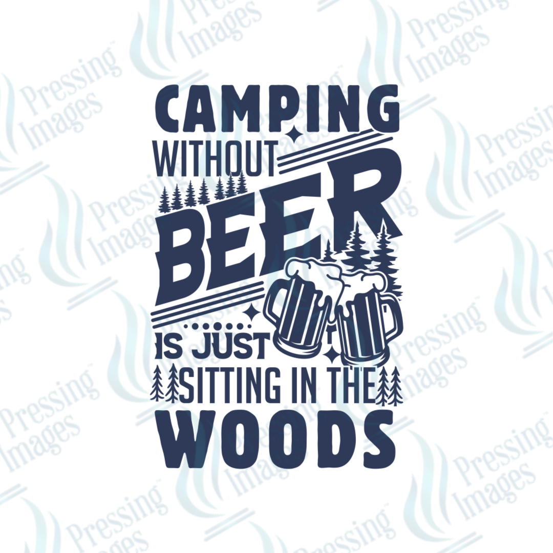 DTF 3927 Camping Without Beer - Pressing Images