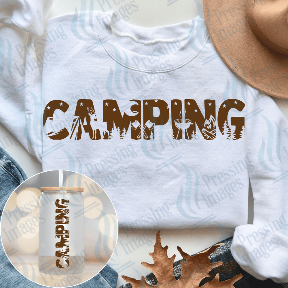 DTF 3930 Camping - Pressing Images
