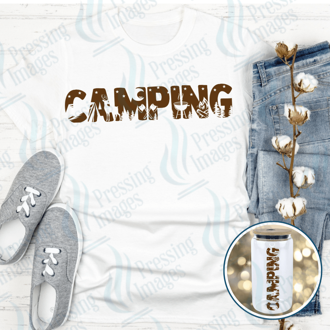 DTF 3930 Camping - Pressing Images