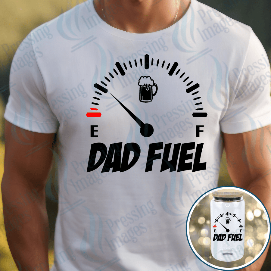 DTF 3932 Dad Fuel - Pressing Images
