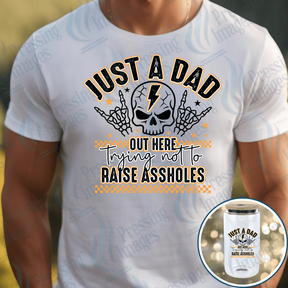 DTF 3940 Just A Dad - Pressing Images