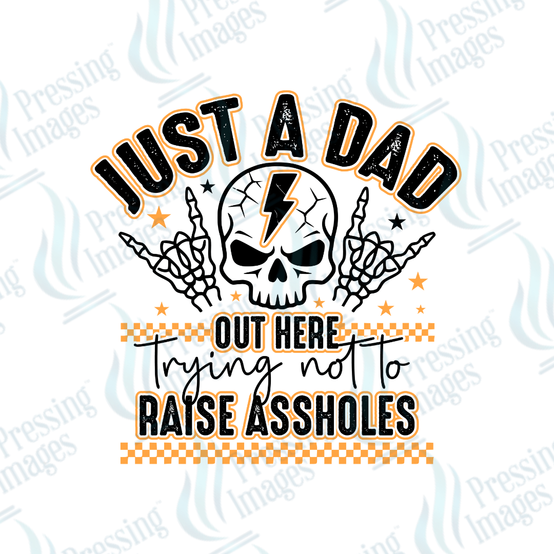 DTF 3940 Just A Dad - Pressing Images