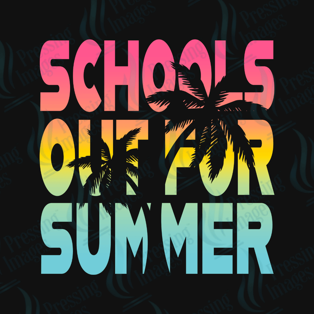 DTF 3948 School's Out For Summer - Pressing Images