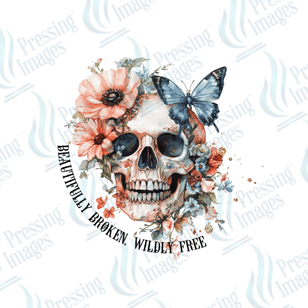 DTF 3953 Beautifully Broken - Pressing Images
