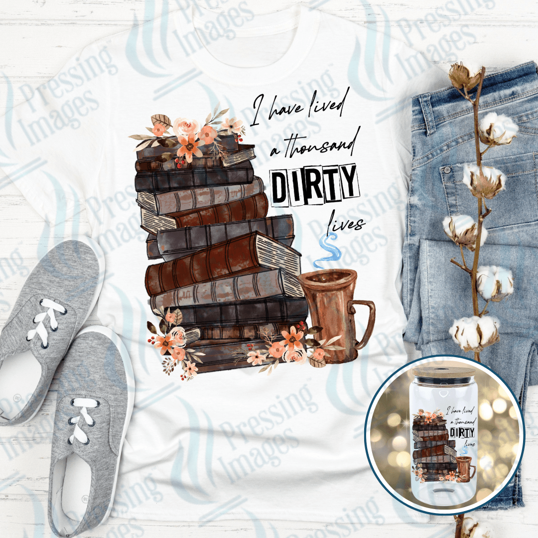 DTF 3956 I've Lived a Thousand Dirty Lives - Pressing Images