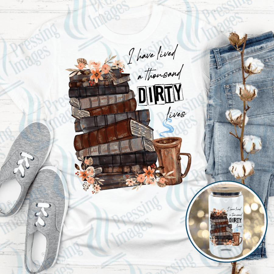 DTF 3956 I've Lived a Thousand Dirty Lives - Pressing Images