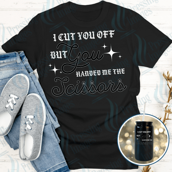 DTF 3962 I Cut You Off - Pressing Images