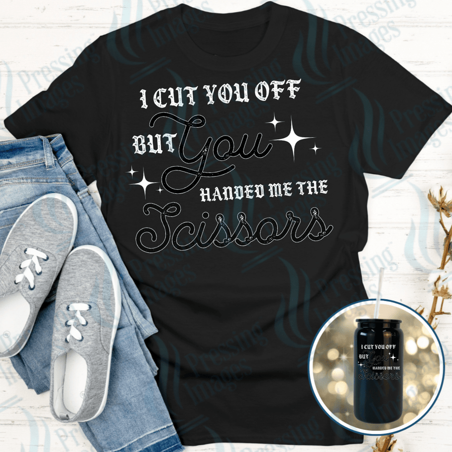 DTF 3962 I Cut You Off - Pressing Images
