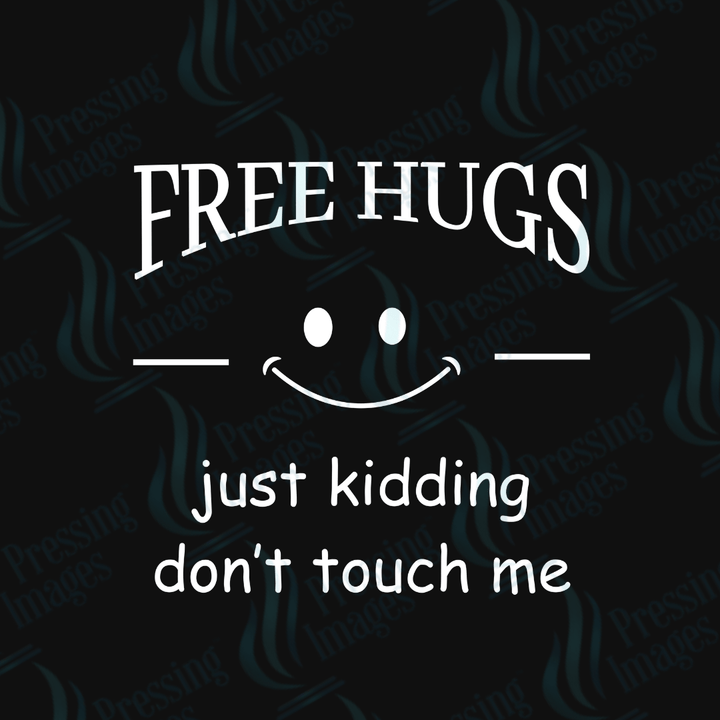 DTF 3970 Free Hugs - Pressing Images