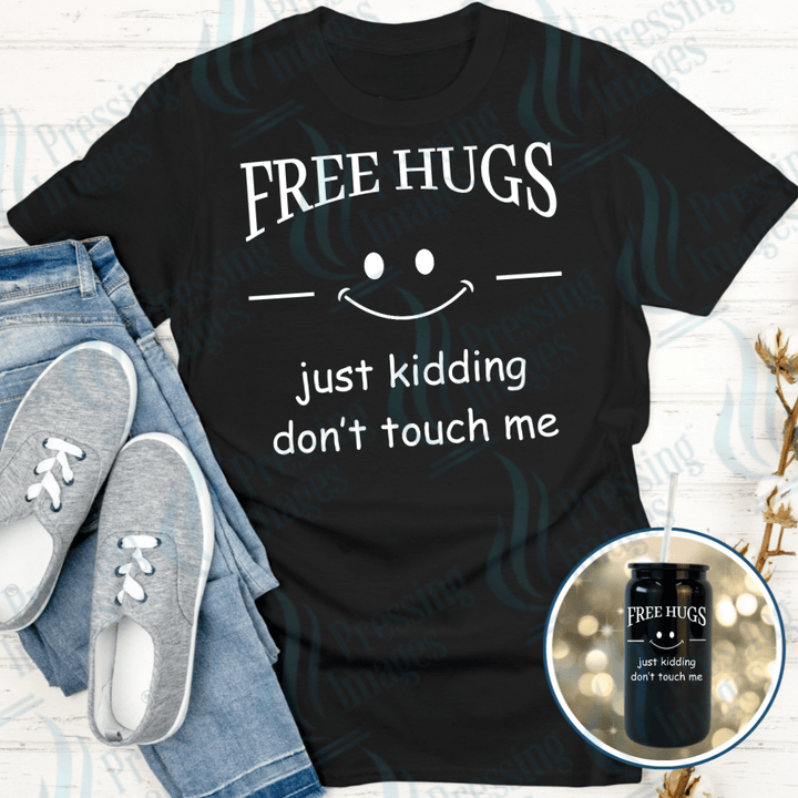 DTF 3970 Free Hugs - Pressing Images