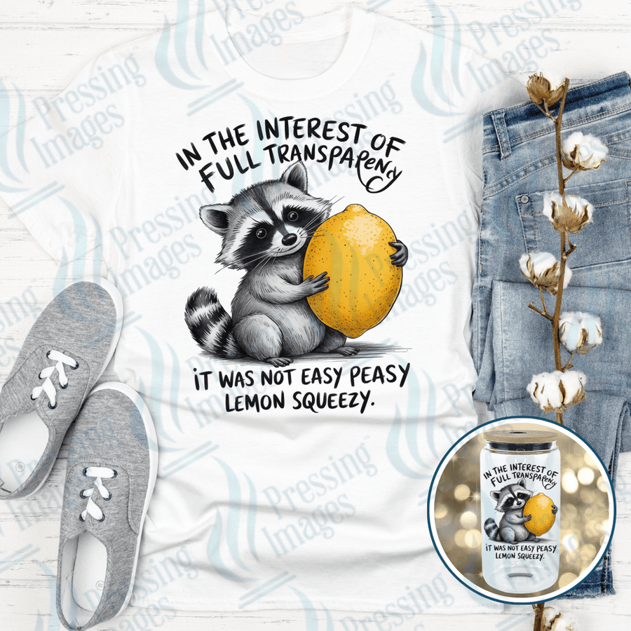 DTF 3987 It Was Not Easy Peasy - Pressing Images