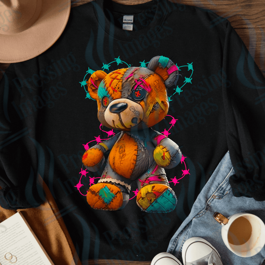 DTF 4000 Barbwire Bear - Pressing Images
