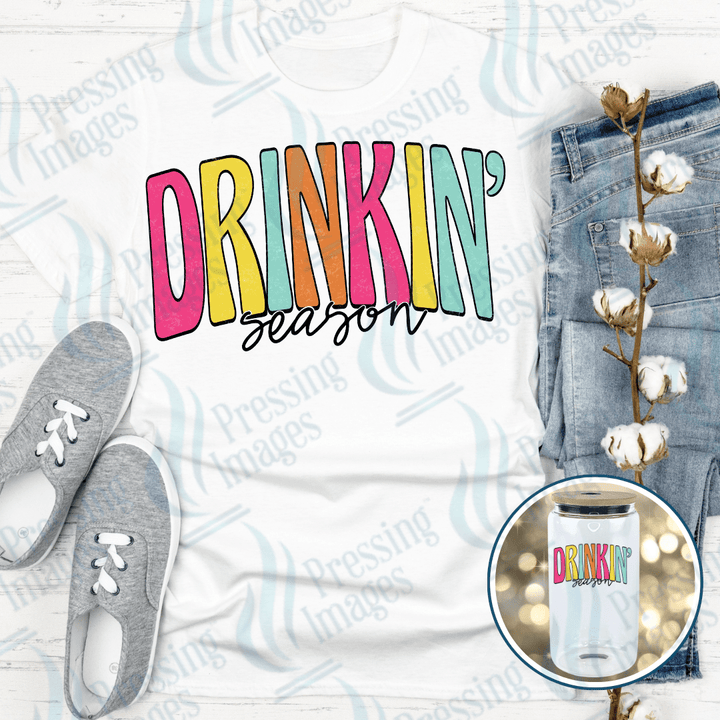 DTF 4028 Drinkin' Season - Pressing Images