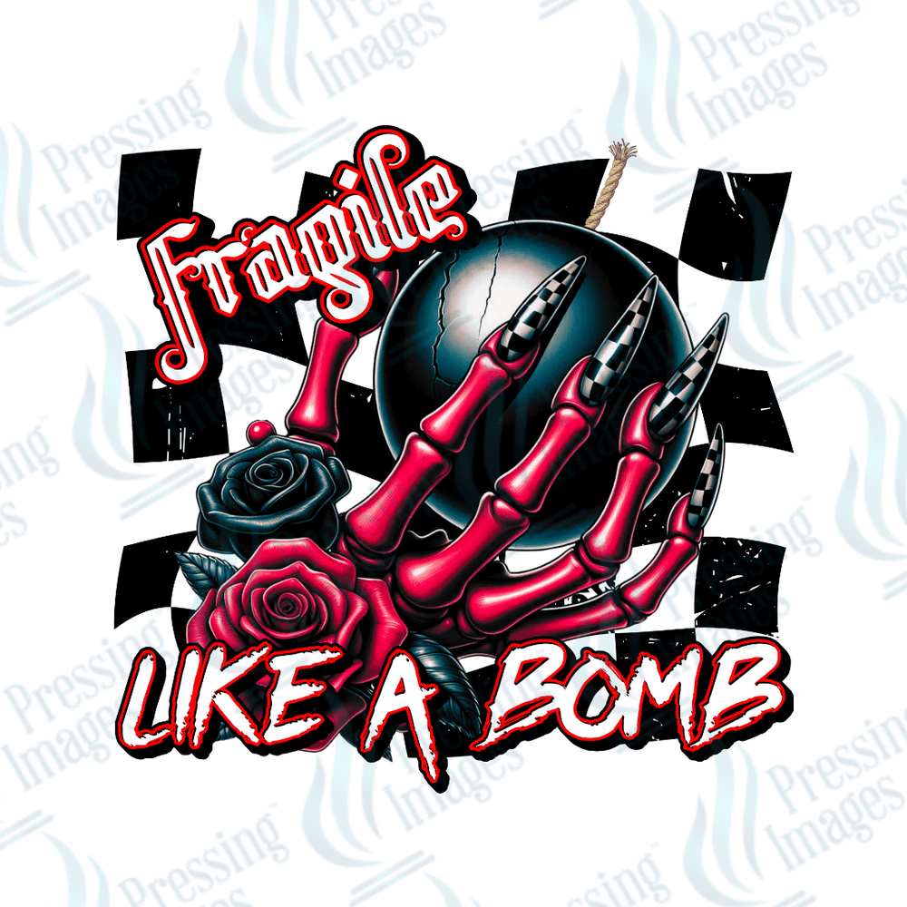DTF 4031 Fragile Like A Bomb - Pressing Images