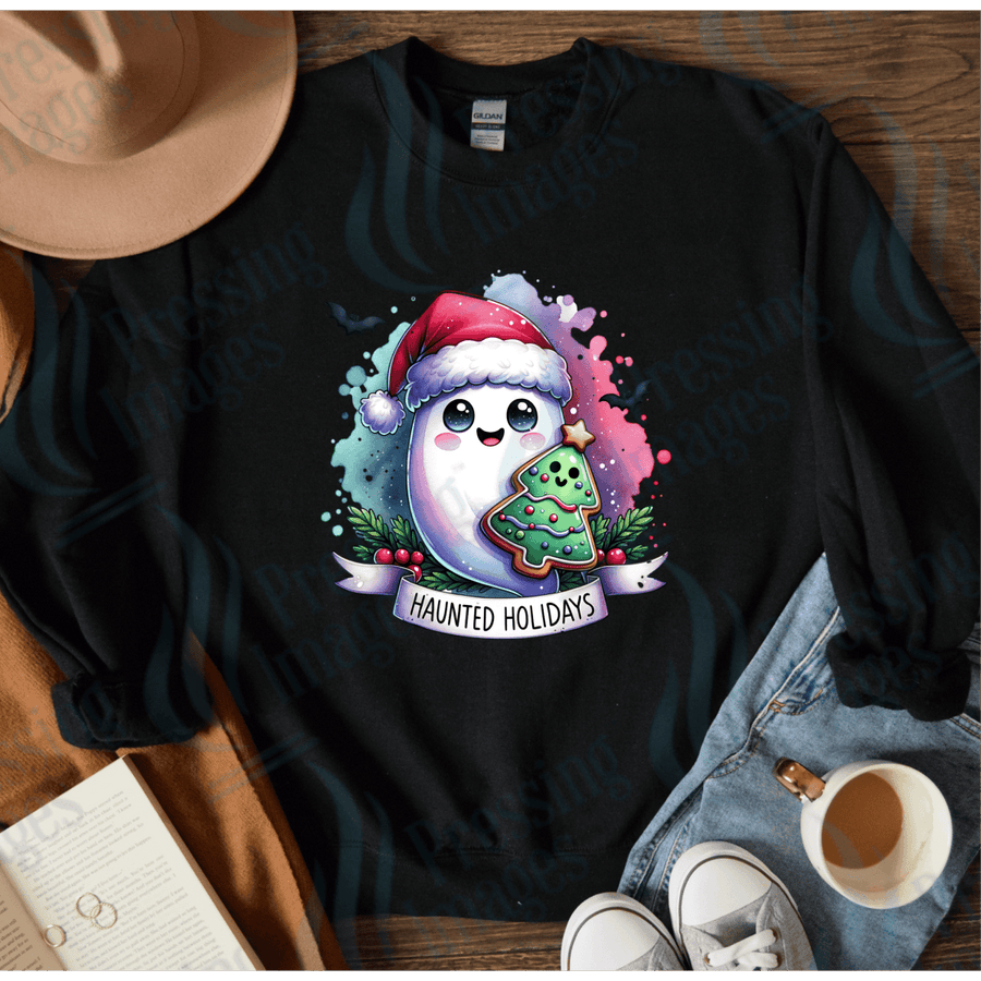 DTF 4034 Haunted holidays - Pressing Images