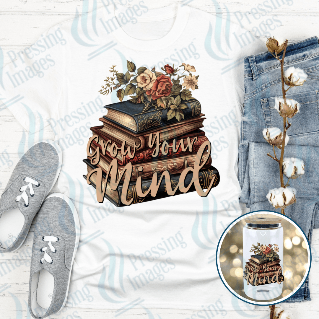 DTF 4035 Grow Your Mind - Pressing Images