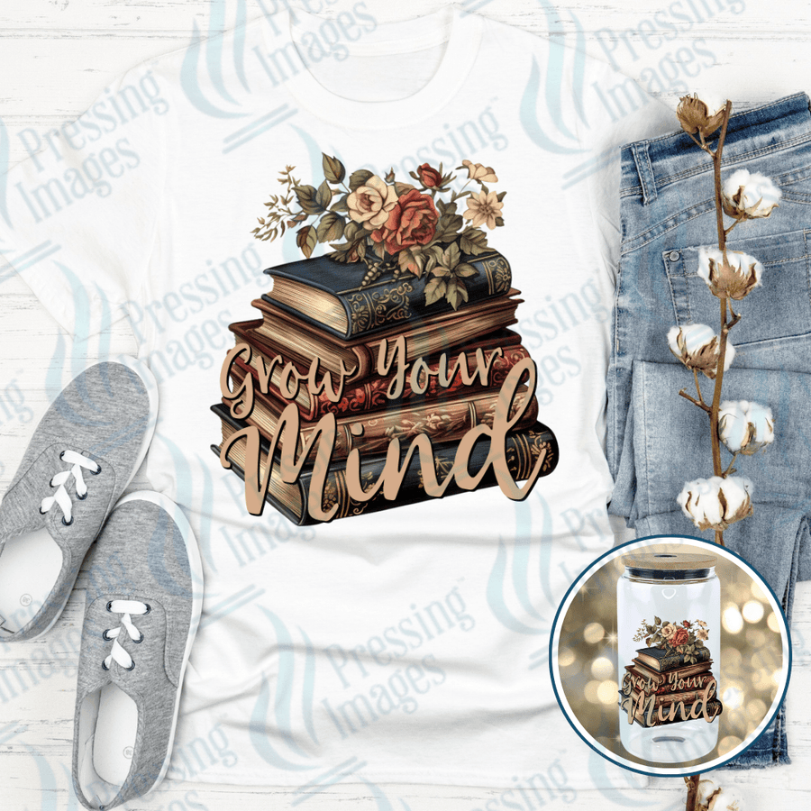 DTF 4035 Grow Your Mind - Pressing Images