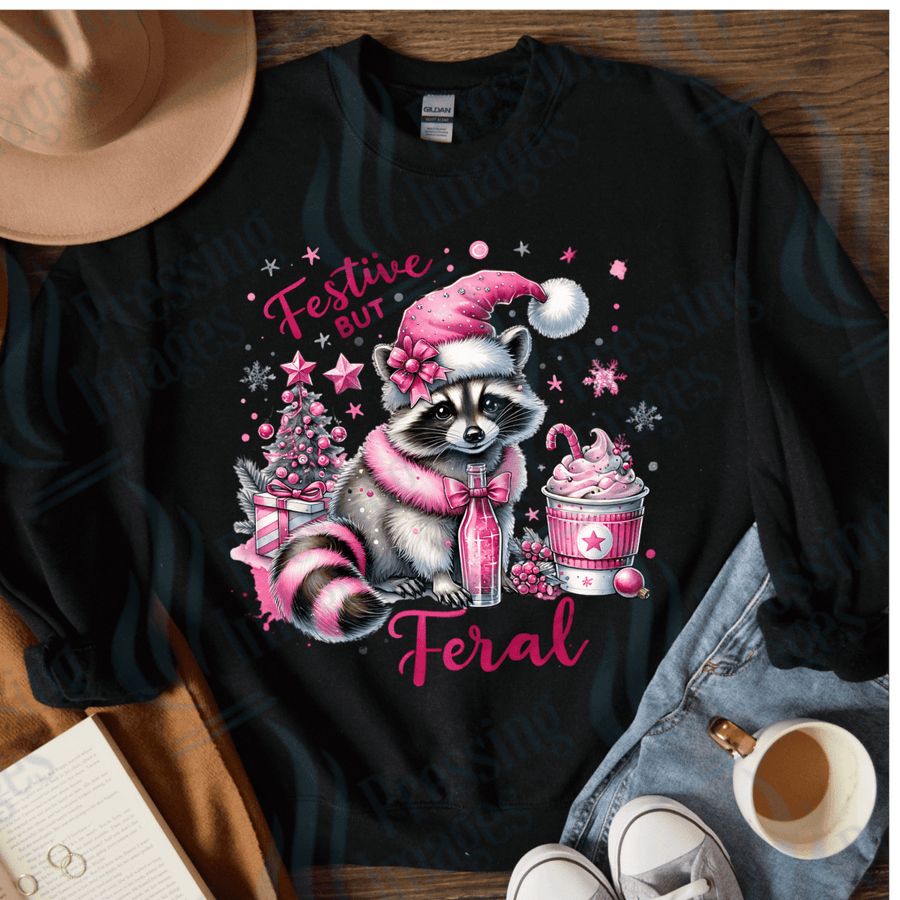 DTF 4039 Festive but feral - Pressing Images