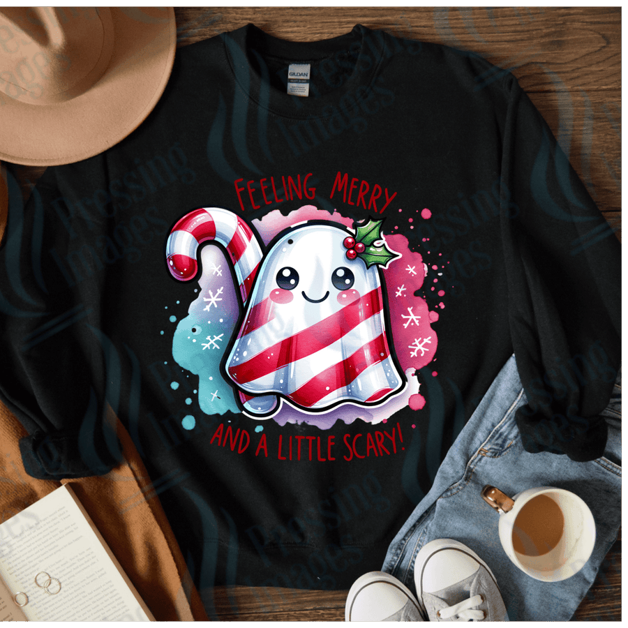 DTF 4040 Feeling merry and a little scary - Pressing Images