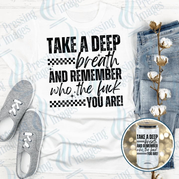 DTF 4054 Take A Deep Breath - Pressing Images