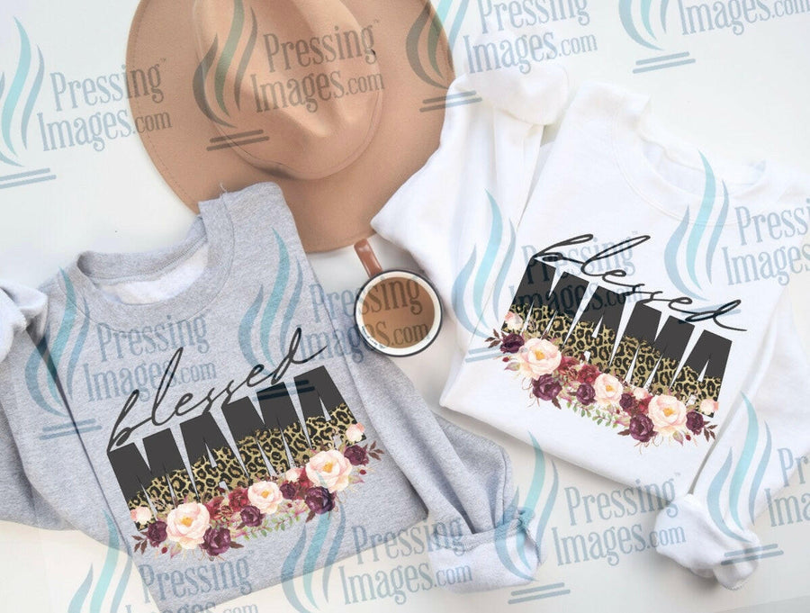 DTF: 504 Blessed Mama - Pressing Images