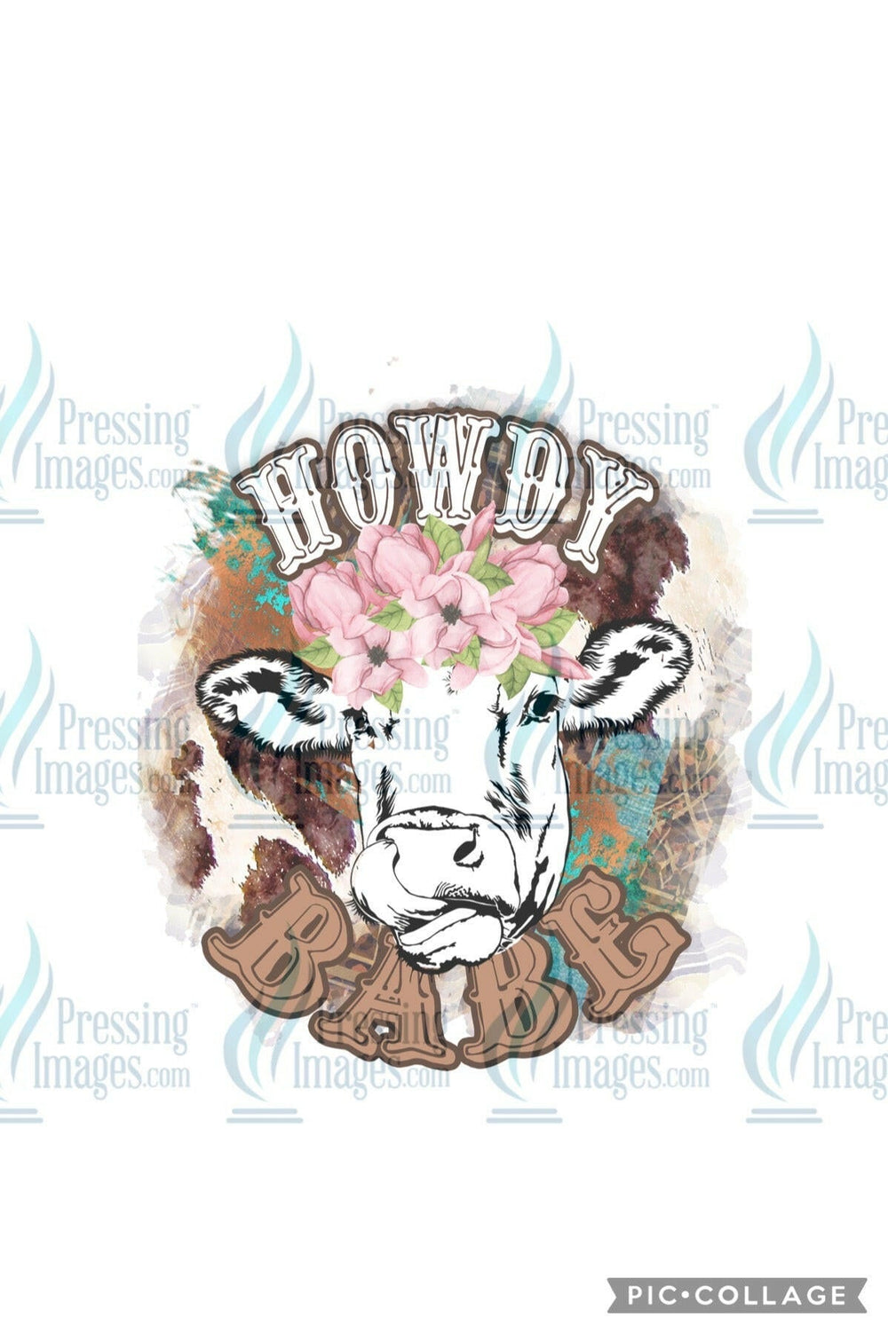 DTF: 514 Howdy Babe - Pressing Images