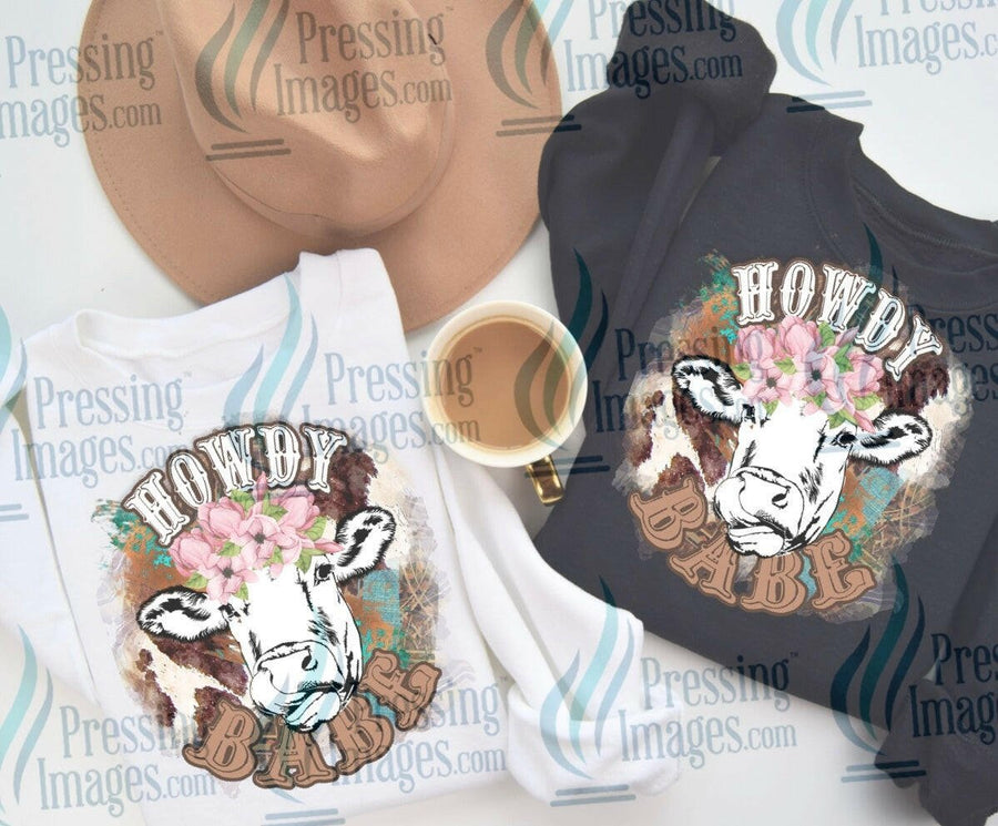 DTF: 514 Howdy Babe - Pressing Images