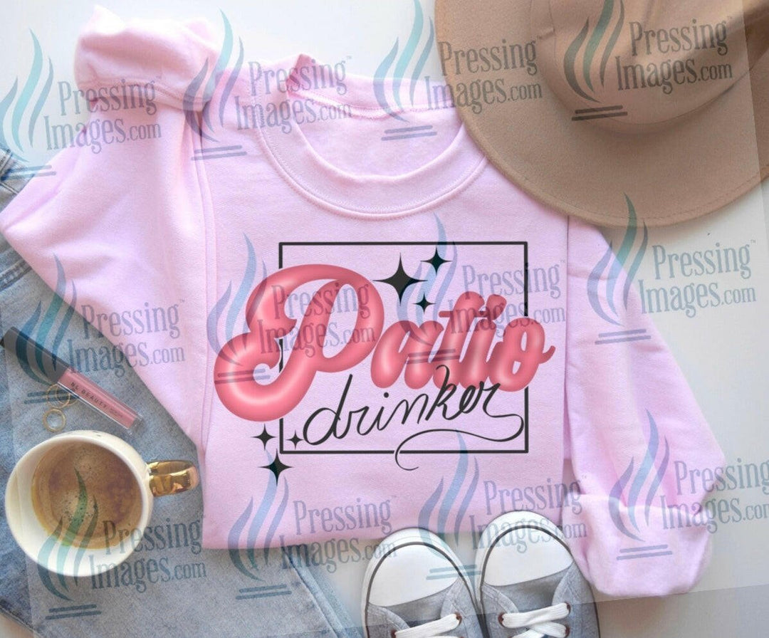 DTF: 528 Patio Drinker - Pressing Images