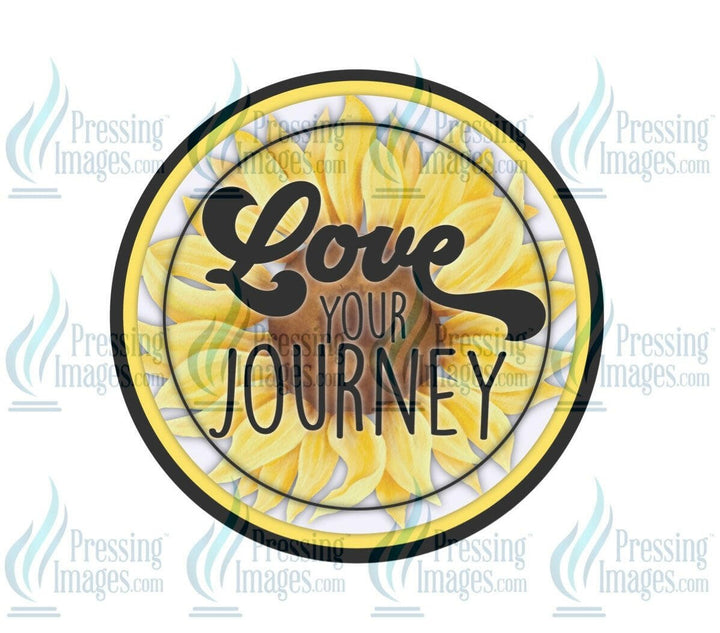 DTF: 530 Love your journey - Pressing Images