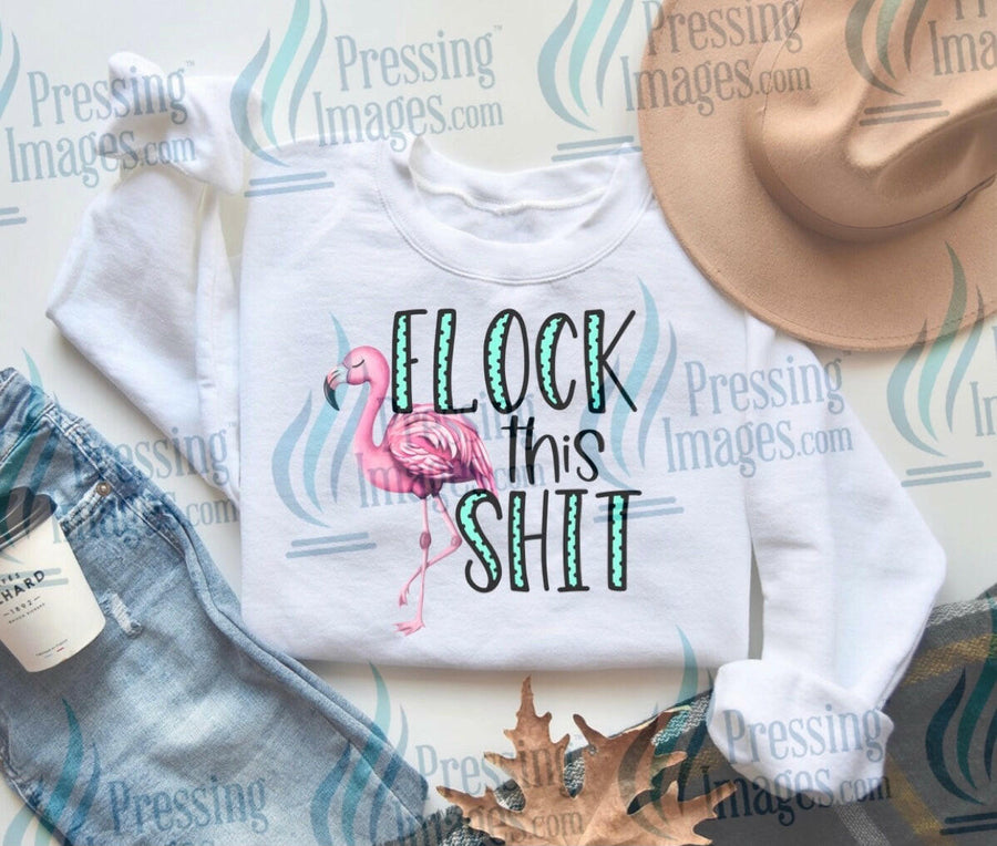DTF: 566 Flock this shit - Pressing Images