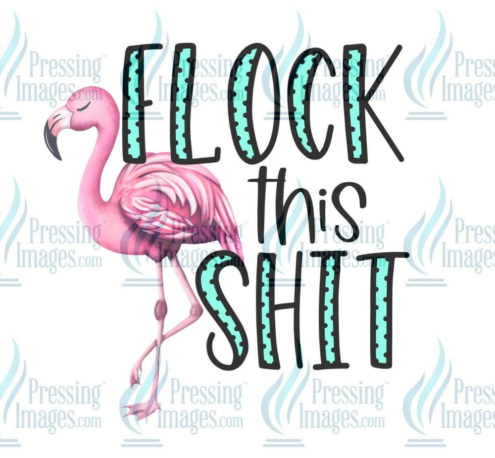 DTF: 566 Flock this shit - Pressing Images