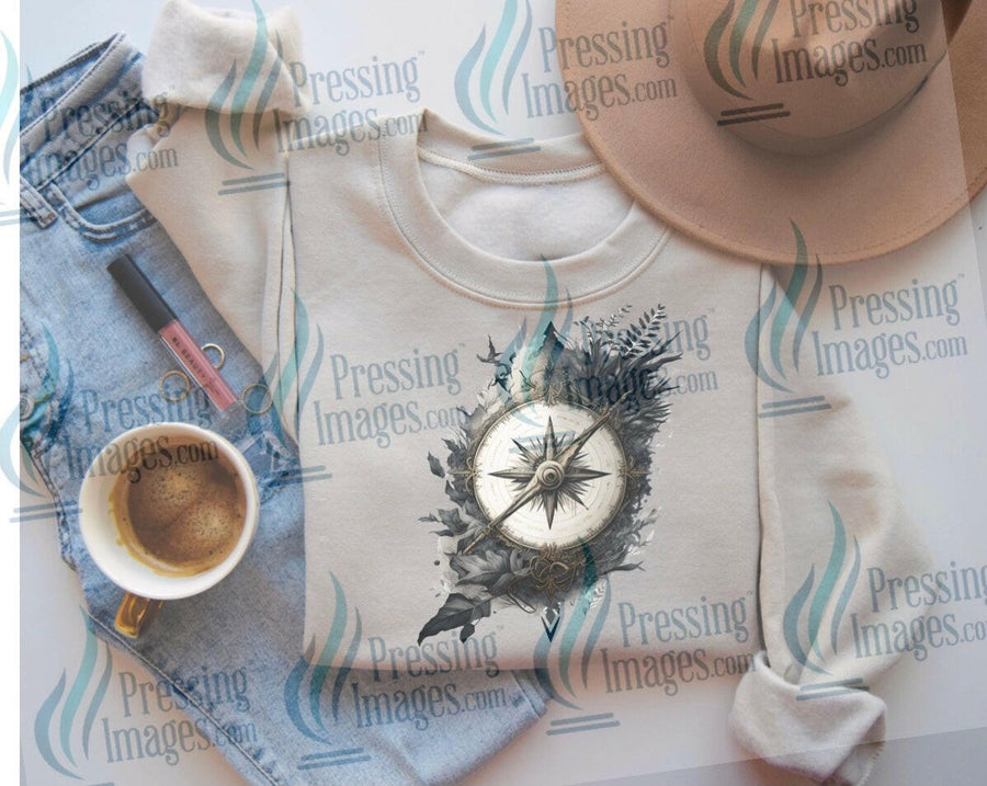 DTF: 572 Compass - Pressing Images